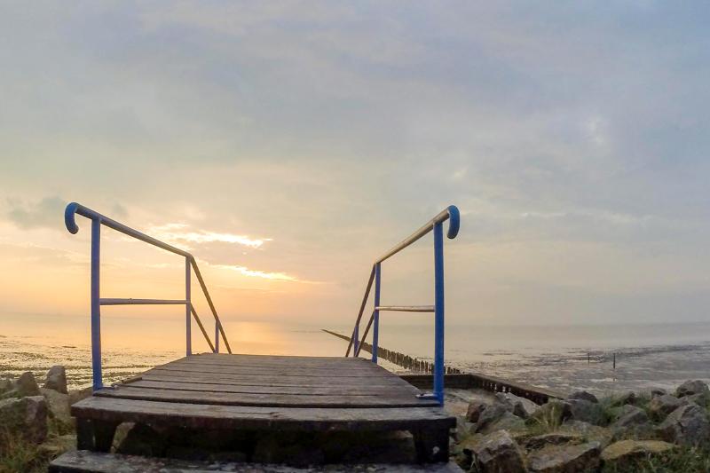 Alter Badestrand Spitze Friedrichskoog