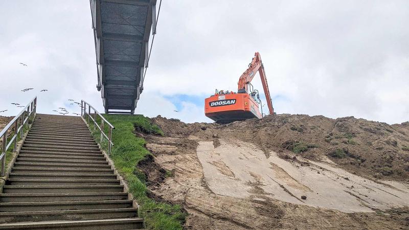 Baustelle Klimadeich