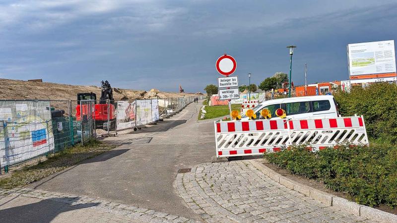 Baustelle Klimadeich