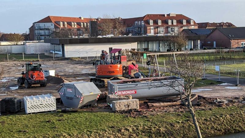 Baustelle Klimadeich