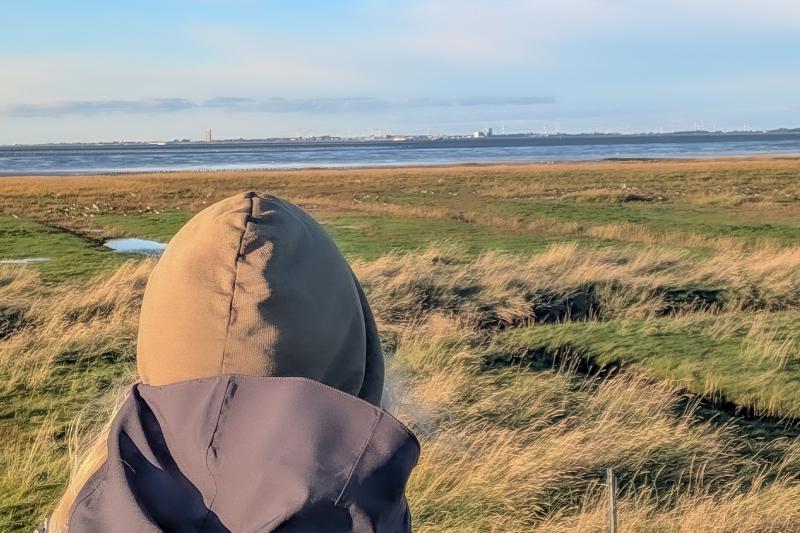 Blick nach Büsum