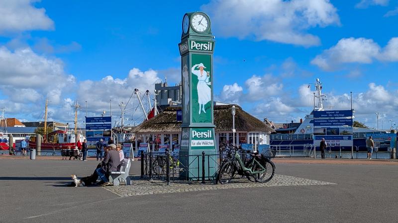 Persiluhr in Büsum