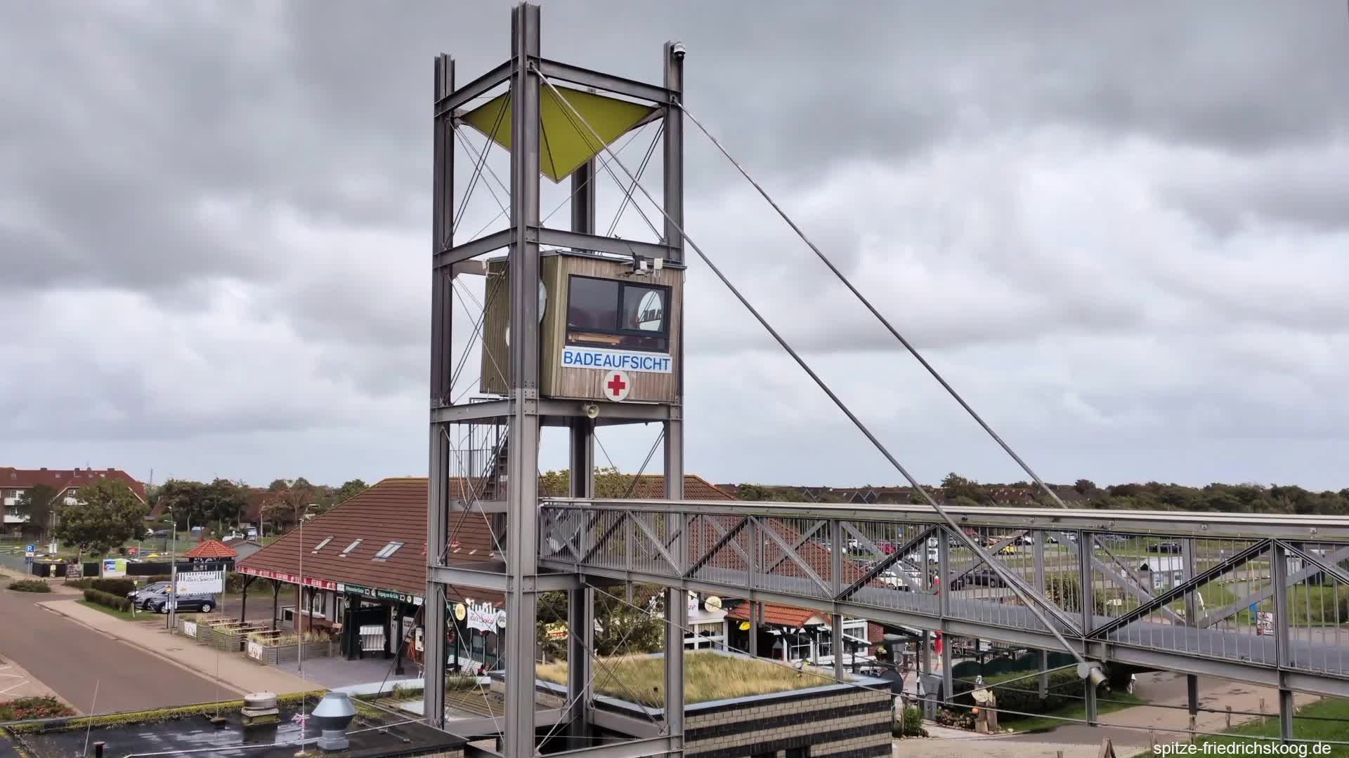 Badeaufsicht an der Spitze Friedrichskoog