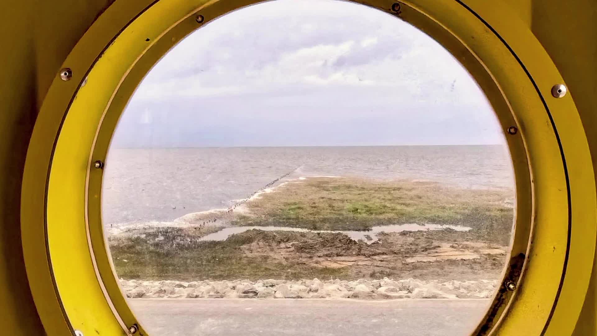 Aussicht aus Fietes Spielebude