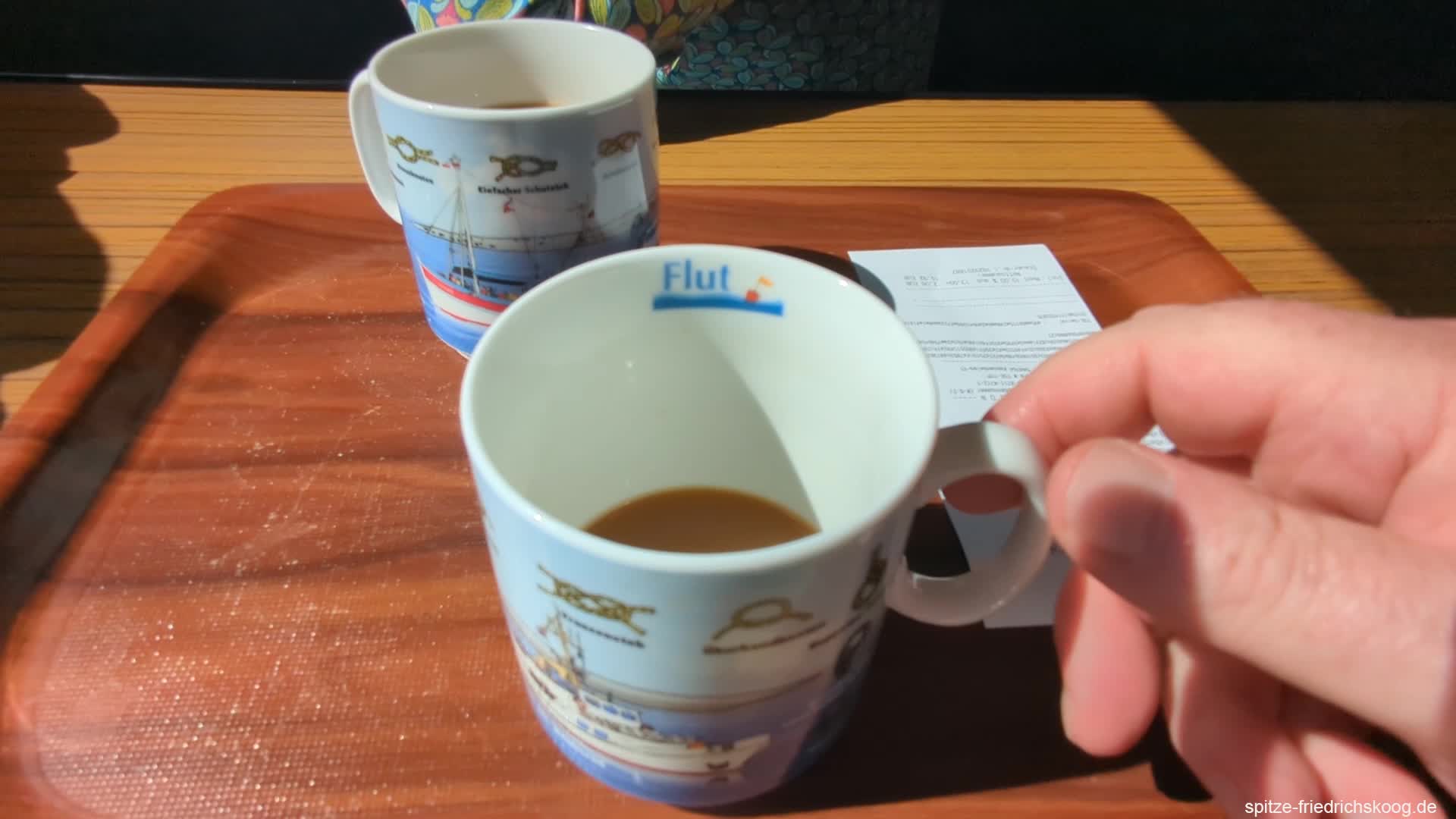 Ebbe im Kaffee