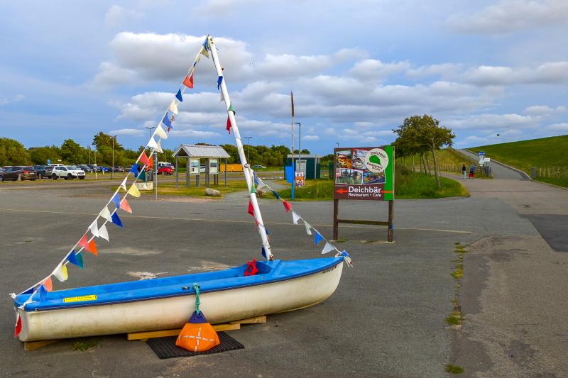 Schiff an der Spitze